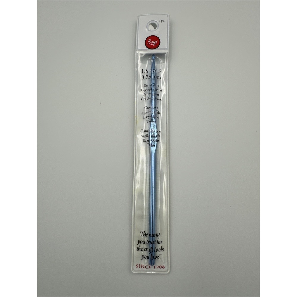 Boye ~ (USF) - Aluminum Crochet Hook - 3.75mm